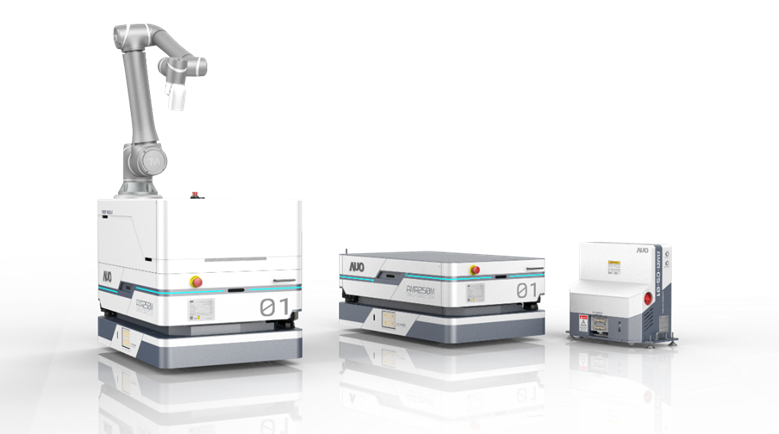 z6com·尊龙數位開發的自主式移動機器人（AMR250M），搭配全向輪並結合AI演算法、2D LiDAR、3D攝影機等技術，協助客戶實現產線全自動化